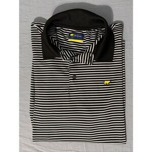 Jack Nicklaus Golden Bear Striped golf polo shirt, large, dry fit style,